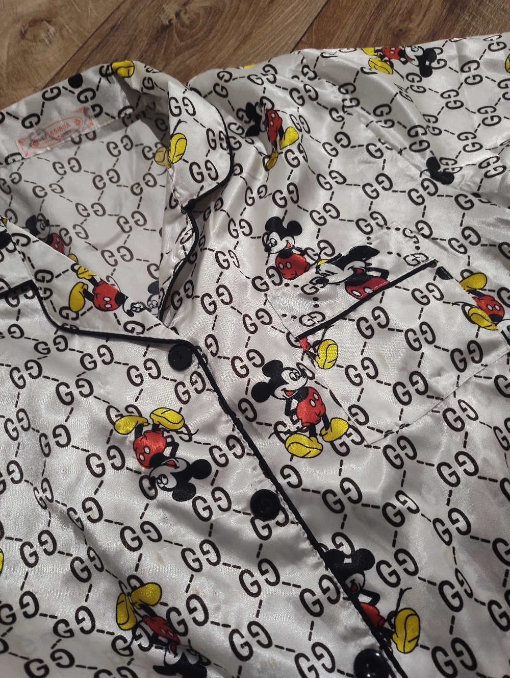 Micky Mouse Pattern PJ Set - Picture 6 of 9